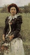 Ilia Efimovich Repin Autumn flowers oil painting reproduction